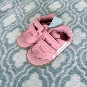 Cat & Jack Pink Kids Shoes with Velcro Straps Size 6